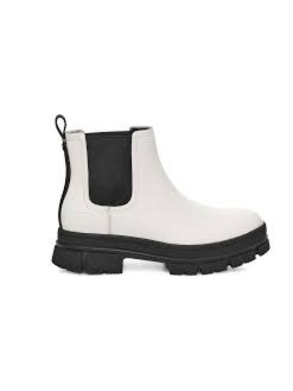 NEW UGG Ashton Chelsea Boots White Chunky Chic Boho Retro Y2K 90s Womens 9.5